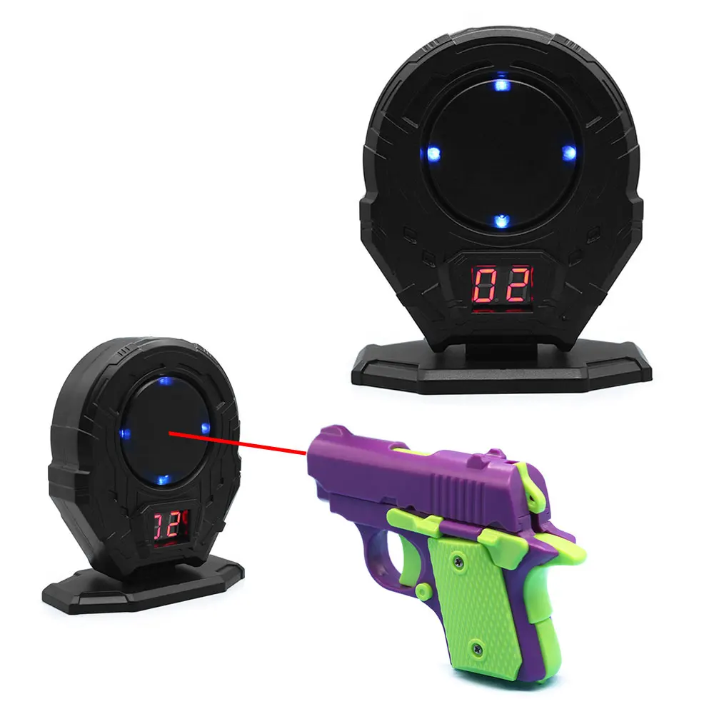 Electric Toys Automatic Scoring Laser Target 2MW Launcher Adult Games Laser Toy Gun Fun Outdoor Sports Toy Accessories QG492