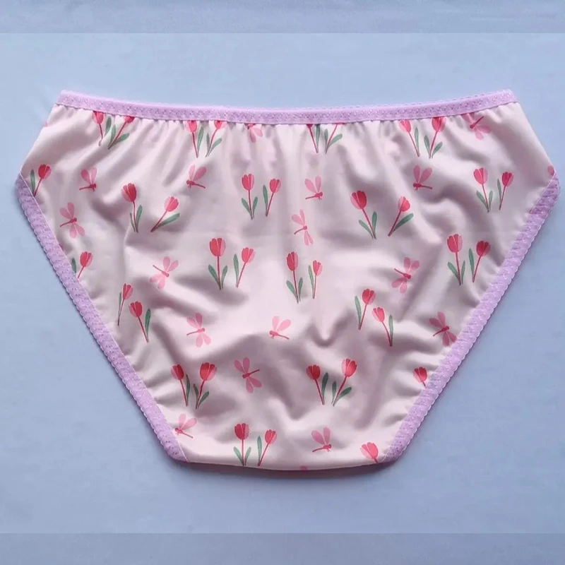 

Сексуальные мужские трусики Sissy с низкой талией, кружевные розовые трусы с цветочным принтом, мягкие на ощупь сексуальные мужские трусы BF Party