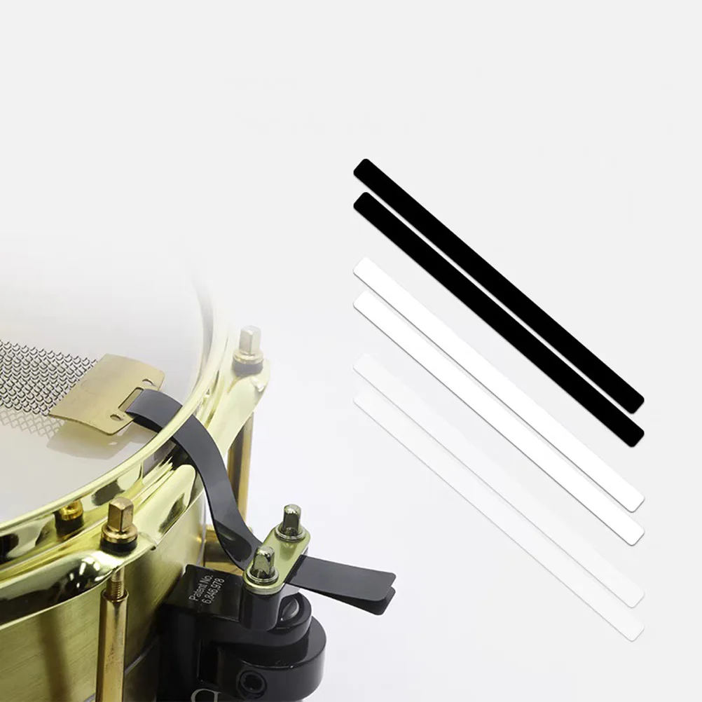 

4 Pcs Drum String Strips Tension Wire Straps Percussion Instrument Parts Snare Replacement Components Accessory Abrasive Belt