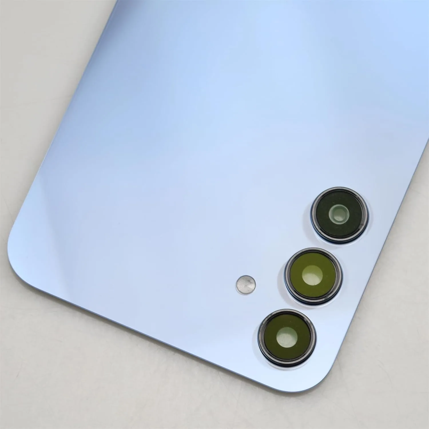 

A15 Ocean Blue Back Kit – plastic cover, camera frame & lens, pre-cut adhesive, tools & guide, ready to install