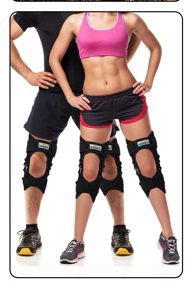 

1pairSport Joint Patella Lift Knee Brace Elderly Walking Support Protect Leg Stabilizer Pad Booster Powerful Rebound Spring Knee