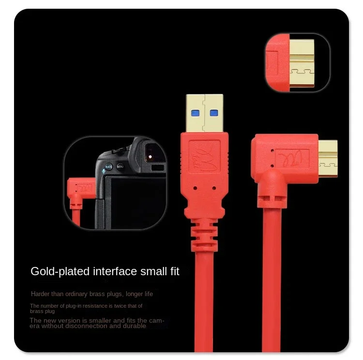 

3 м/5 м/8 м/10 м зеркальная линия для съемки USB2.0 к Micro-b USB онлайн-кабель для съемки для SONY a9 a7s2 A6300 a7r2