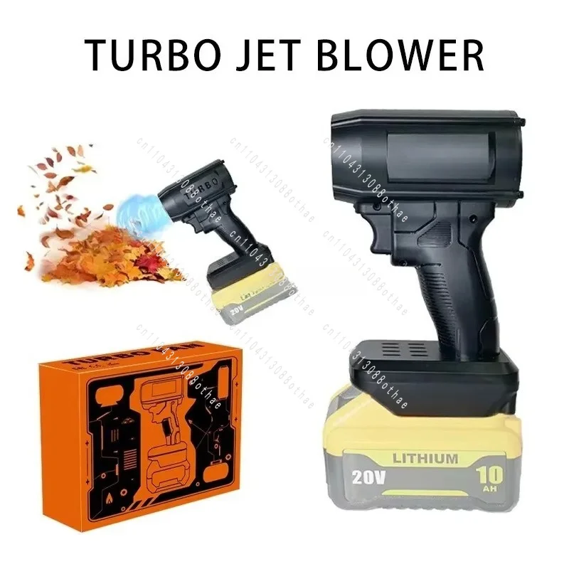 For 18V Battery, Car Dryer & Leaf Blower Single Console Without Battery Double-Blow V2.0 Handheld Turbine Fan