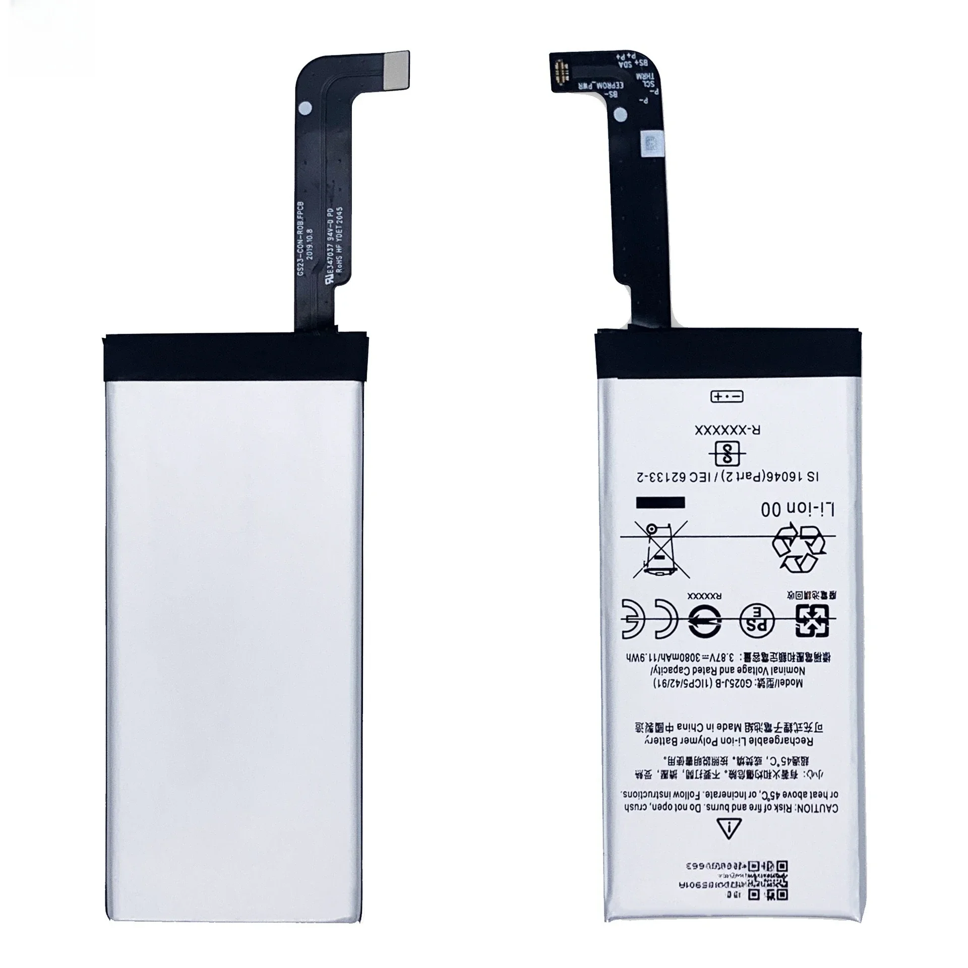 [G025J‑B] for Google PIXEL 4A Mobile Phone Battery 3140mAh + Tools