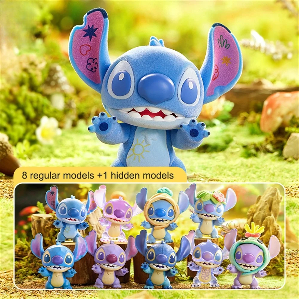 ディズニー ステッチ 多機能 クールシリーズ ブラインドボックス サプライズ アクションフィギュアセット 手作りキャラクター モデル 誕生日プレゼント