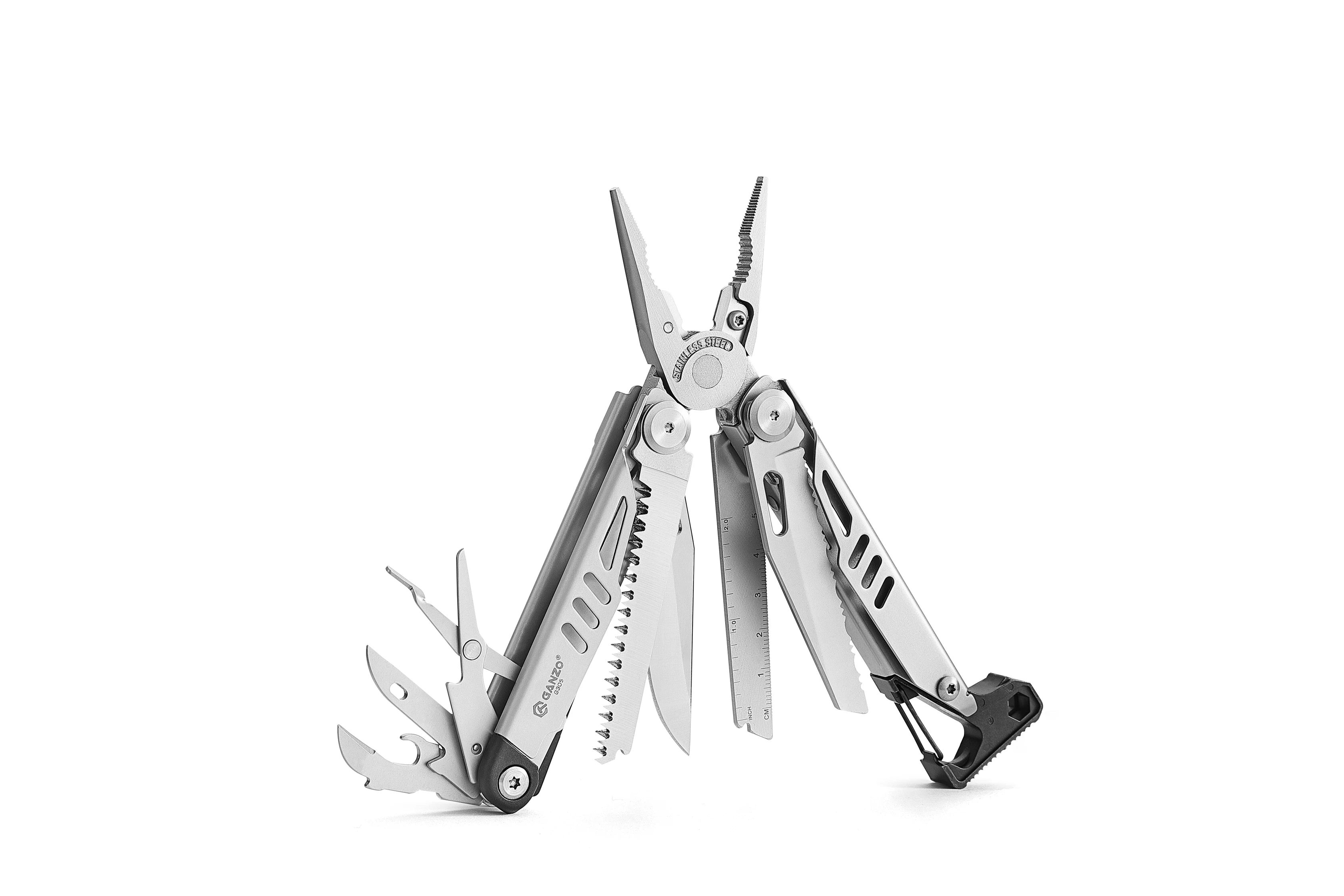 MULTI-TOOL GANZO G305 Multitools DIY Multitool Klappmesser Schere Schneidwerkzeug EDC Survival-Ausrüstung Manueller Multifunktionswerkzeug – Detail 5