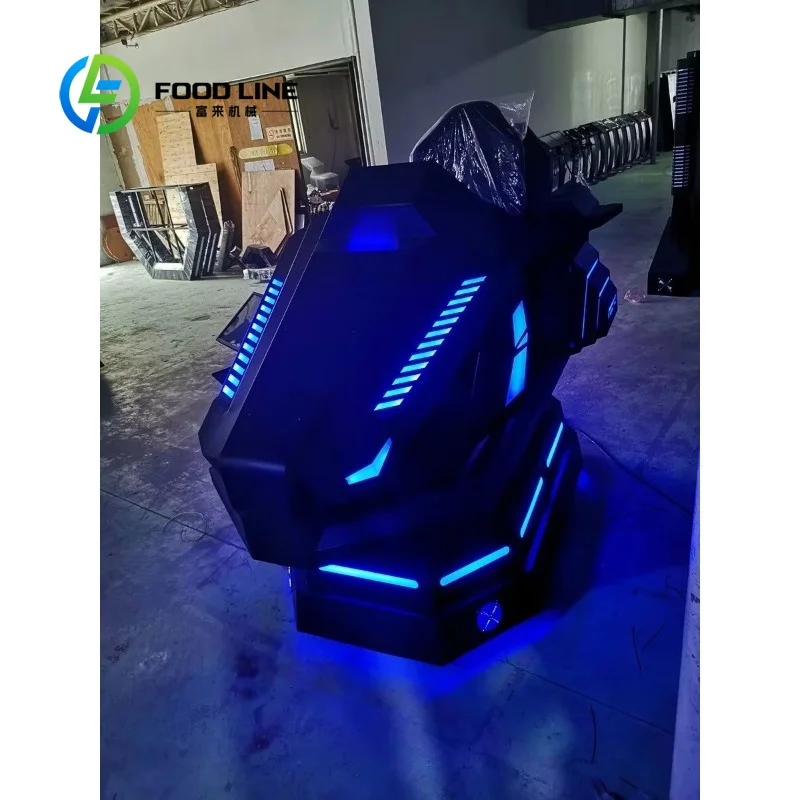 Customize Single Seat VR Racing Motion Simulator Fiberglass Immersive Driving Virtual Reality Game Machine for Mall Game Center