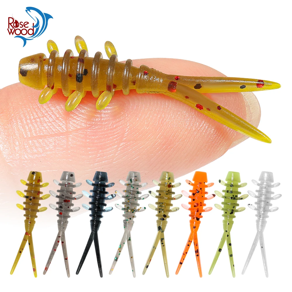 Palisander 25mm Micro Wurm Weiche Angeln Kder TPR Schwimmende Silikon  Kunststoff Swimbait Softbait Fr Fang Pferd Makrele 20 teile/schachtel -  AliExpress 18
