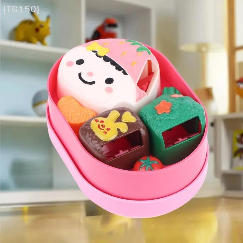 ชุดของเล่นอาหารเบนโตะเยลลี่พุดดิ้งน่ารัก ของเล่นจำลองอาหาร ของเล่นป้อนอาหาร ของเล่นบ้านตุ๊กตา อาหารจิ๋วสำหรับครัว ของเล่นเสริมสร้างจินตนาการสำหรับเด็ก
