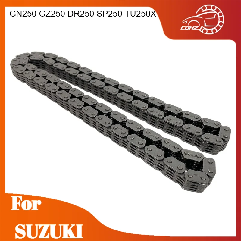 

CQHZJ Motorcycle Timing Chain Set Engine Camshaft For Suzuki GN250 GZ250 DR250 SP250 TU250X Motocross Accessories
