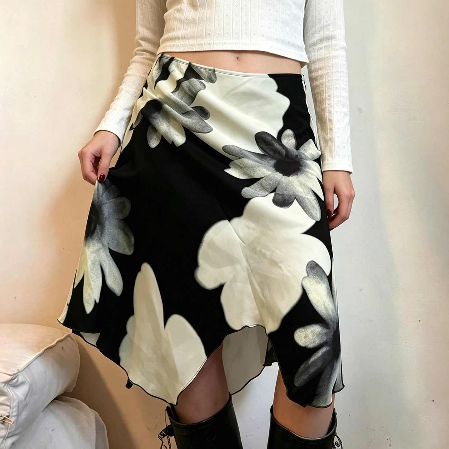 SUCHCUTE Y2K Floral Print Mesh - Summer Days Clothing review and price