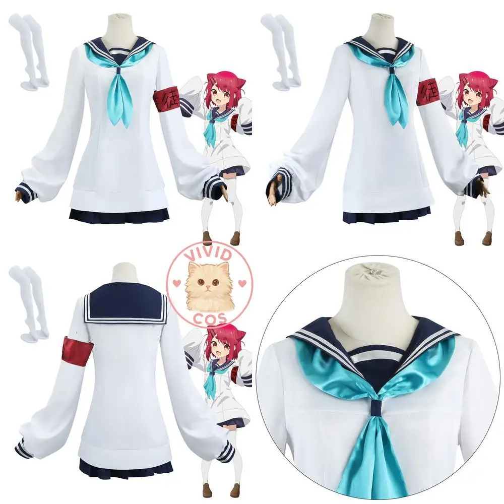 

My Deer Friend Nokotan Cosplay Costume Anime Nekoyamada Neko Cute School Uniform Role Play Ladies Comic Con Halloween Party