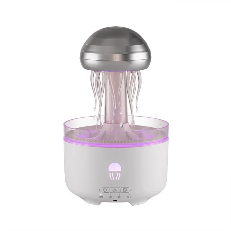 ABBZ-Jellyfish Nawilżacz Powietrza 320ML Dyfuzor Aromaterapii Do Olejków Eterycznych Do Sypialni Biura Idealny Do Jogi Wtyczka EU