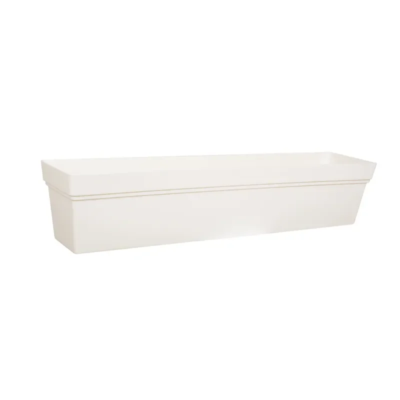 Rectangular Clay Pots Affordable Plastic Planters for Indoor Outdoor Gardening Durable Flower Pot Container