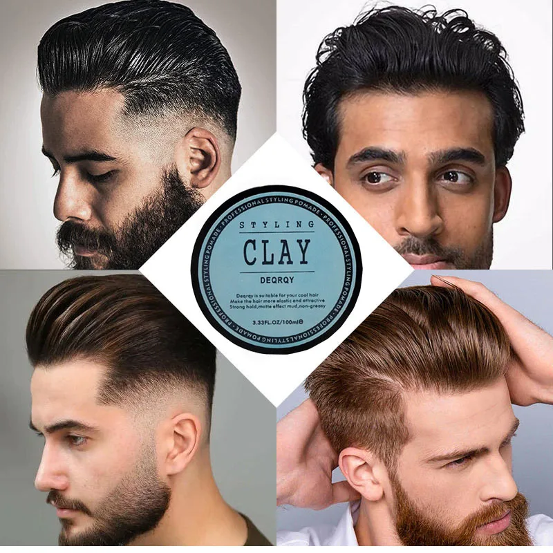 100g Forming Crew Hair Clay Men's Matte Texture to Create a Long lasting Styling and Fragrant Hair Wax