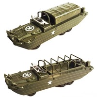 4D Assembled Amphibious Combat Vehicle Military 1/72 Model Boy Gift Toy Living Room Decoration