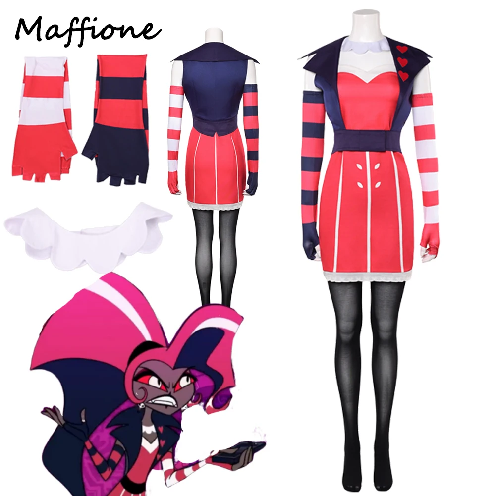 velvette-cosplay-tv-hell-inn-2-costume-femmes-fantasia-robe-vetements-deguisement-jeu-de-role-halloween-fete-femme-carnaval-costumes