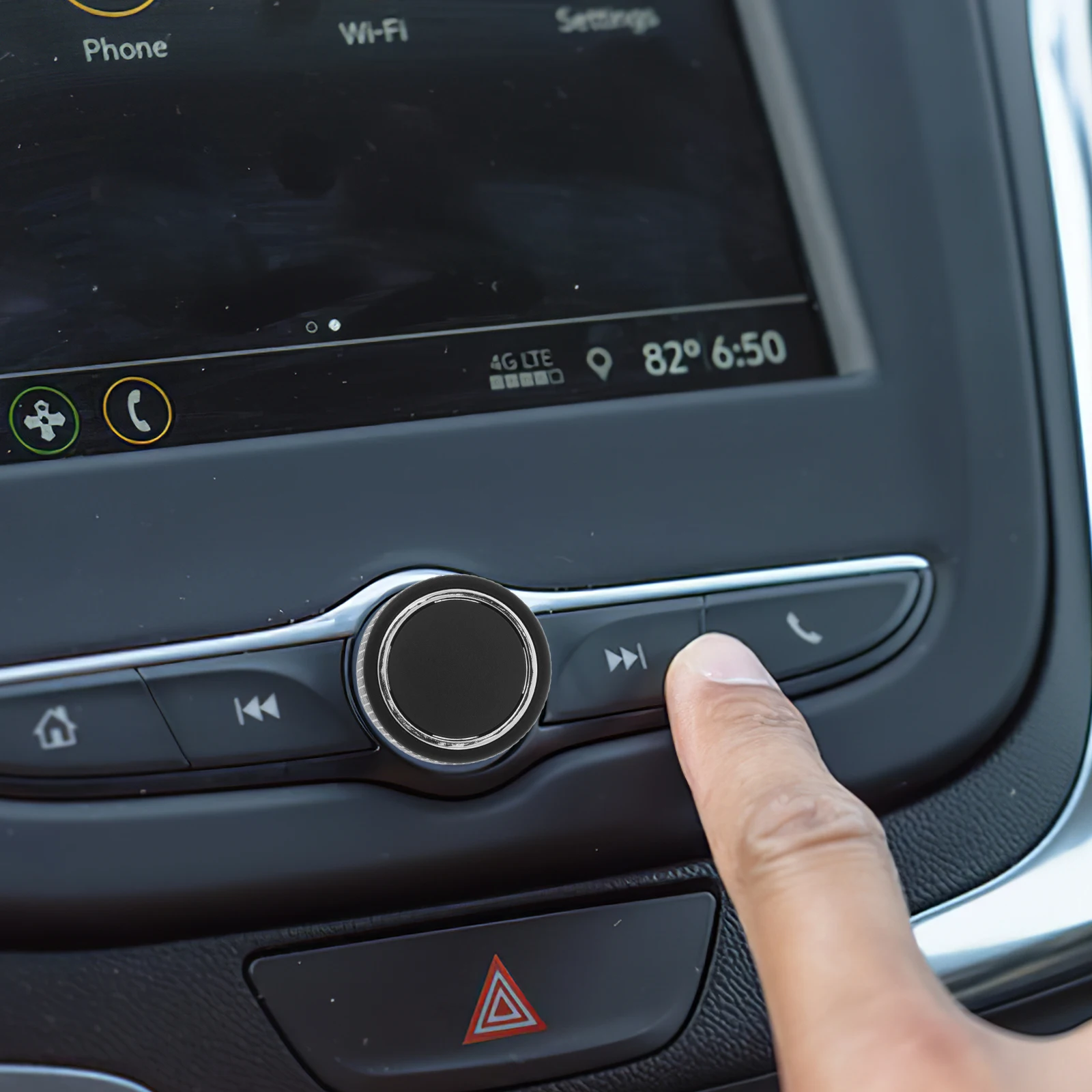 

Audio Adjustment Knob Volume Control Replacement Car Radio Button Stereo Tuner Universal Compatibility Durability Precision Easy