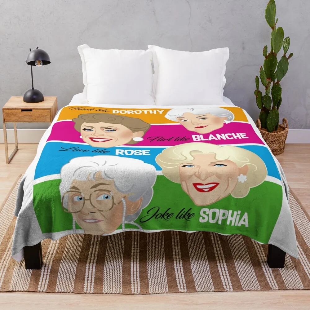 

Think, flirt, love and joke Throw Blanket christmas decoration Polar Decoratives Blankets For Sofas Blankets