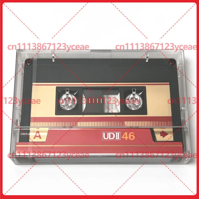 For Maxell UDII Clear Case 46 Minutes Type II High Position Blank Audio Cassette Tape, Made in Japan, Nostalgic HiFi Collectible
