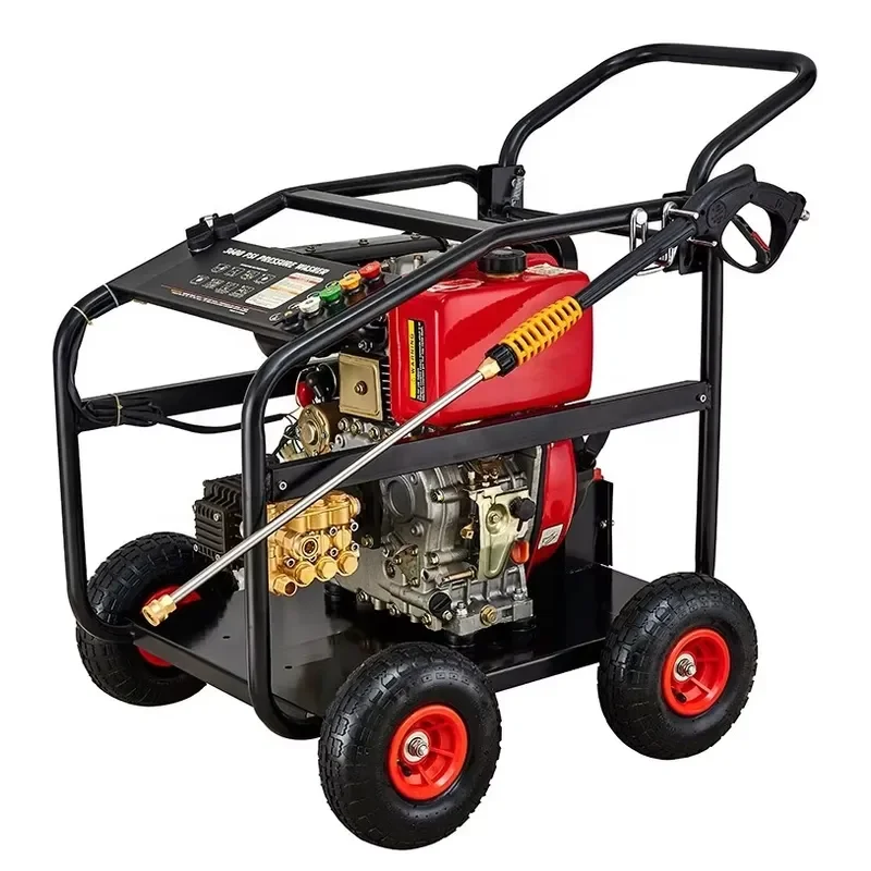 for CE Diesel Pressure Washer 250 bar 188FE 3600 psi Commercial Vehicle Washer High Power Cleaning Machine for Car Truck