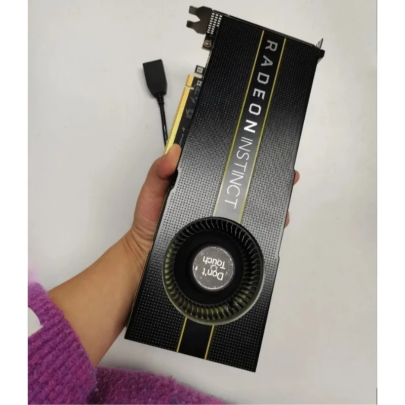 Looook StoreUsed Blue Knight VII MI50 16GB graphics card | 90% new for AI training and graphics processing