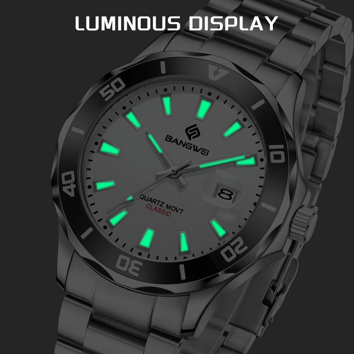 LIGE New Watch Men Luxury Brand Business Watch Luminous Waterproof Male Clock Calendar Man Quartz Wristwatches Relogio Masculino