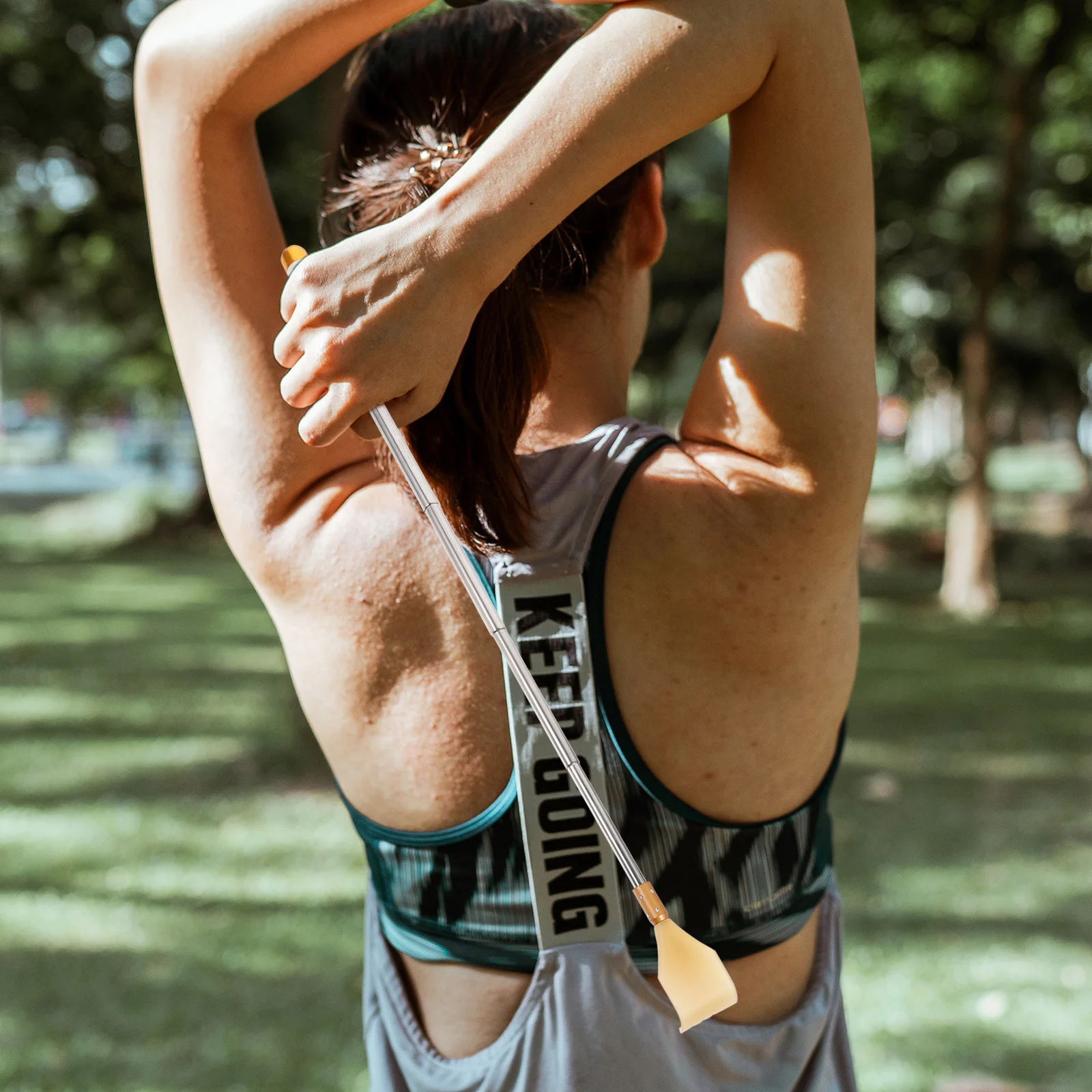 

Stainless Steel Back Scratcher Extendable Body Scraper for Men Women Collapsible Design Massager Neck Shoulder Itch Relief