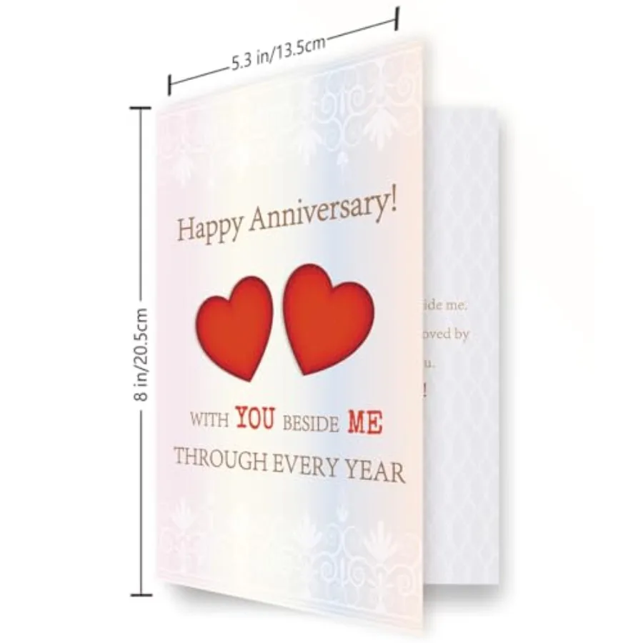 هدايا بطاقة الذكرى السنوية للنساء والرجال والزوج والزوجة وهدايا الزفاف له وديكورات الذكرى السنوية السعيدة #3