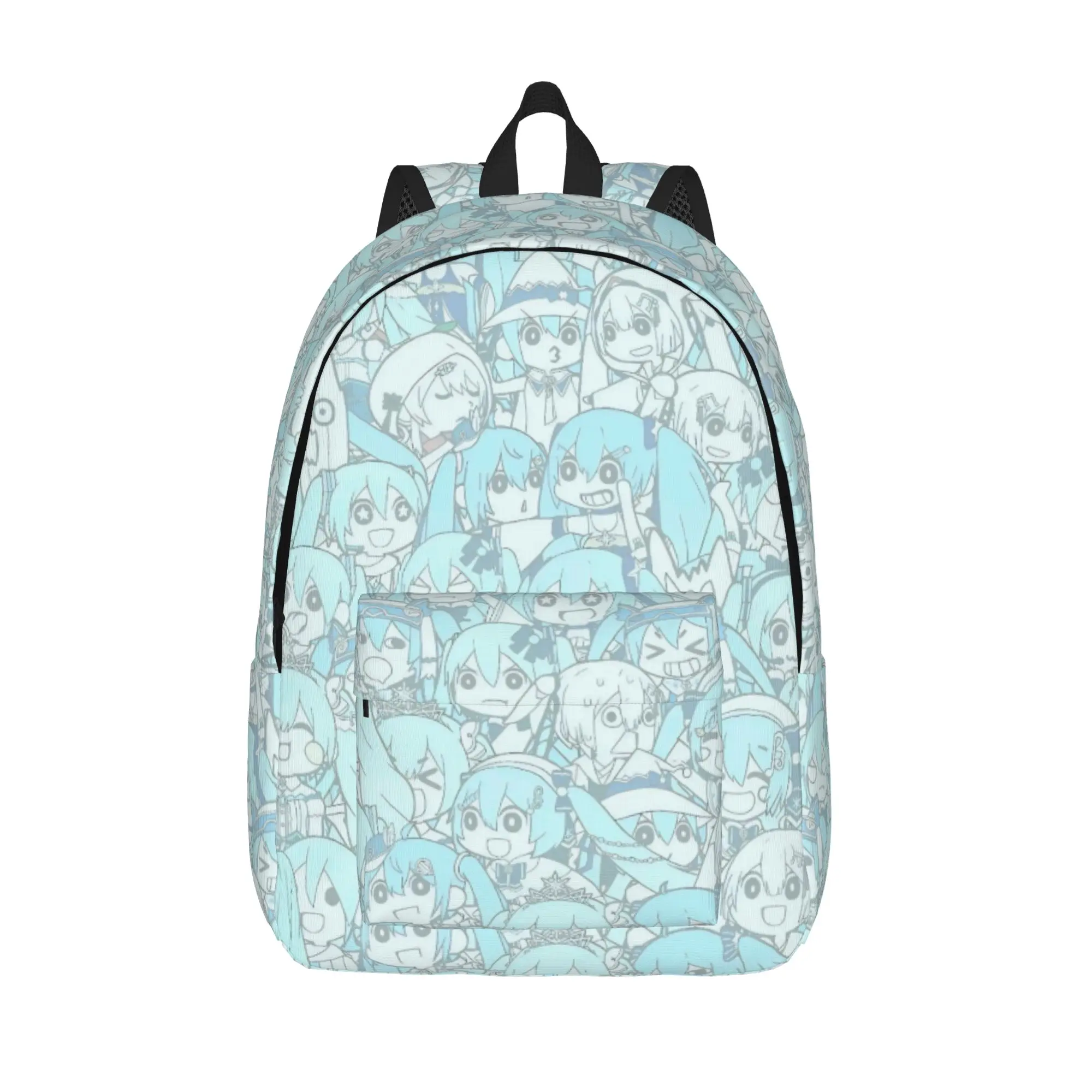 Hatsune Miku singer music anime Backpack for Men Women Teenage Student Business Daypack  Laptop Canvas Bags Durable