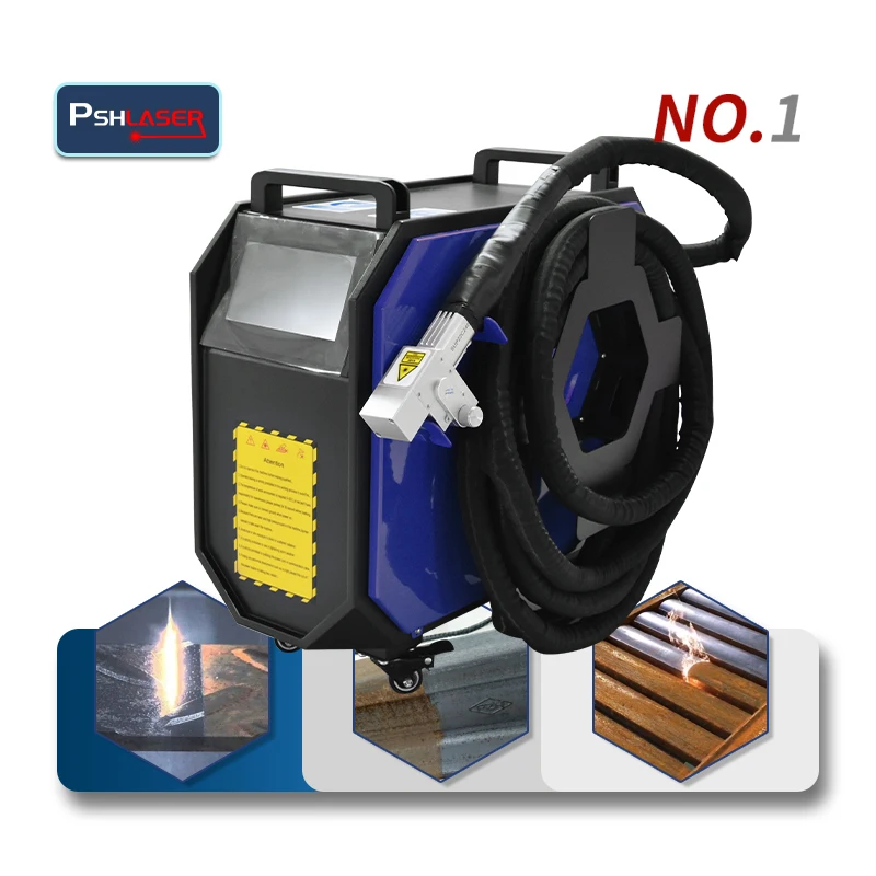 Handheld mini portable air cooling fiber 3 in 1 or 4 in 1 laser welding machine price 1000w 1500w laser welders for metal