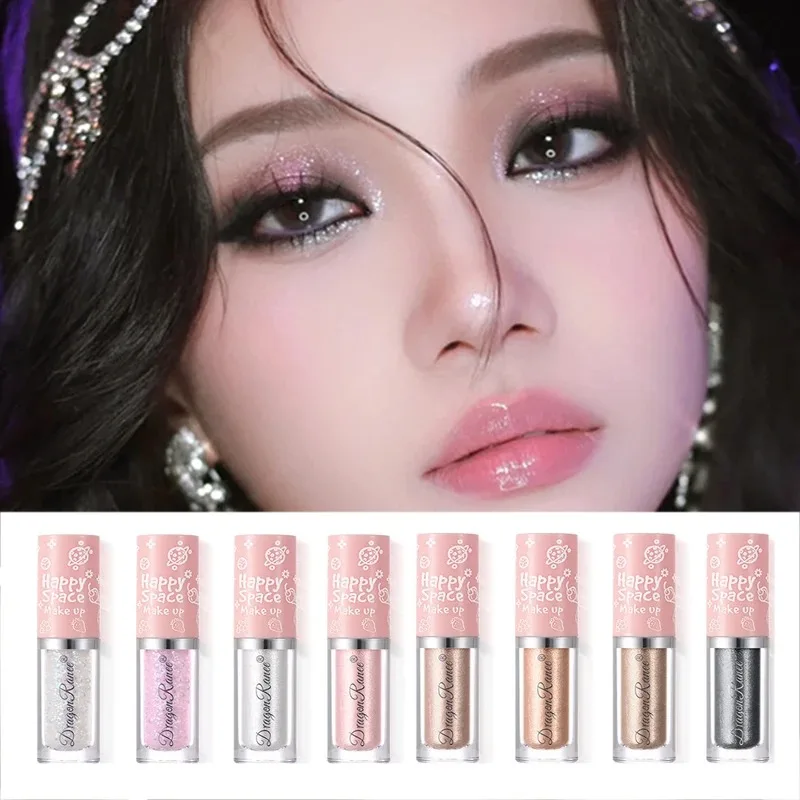 Shiny Diamond Eyeshadow Liquid Glitter Eye Shadow Pearly Shimmer Eyeshadow notevole resa cromatica duratura trucco impermeabile