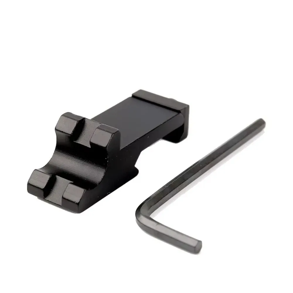 45 Degree Angle Offset Side Adapter RTS 20mm Picatinny Rail Flashlight Laser Scope Mount Hunting Rifle Accessories