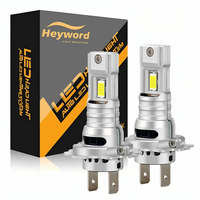 Heyword H7 LED Headlight Bulb Mini Wireless 60W 20000LM 6500K CSP for Car Headlamp Auto Diode Lamps H7 Turbo Led 12V Automobile