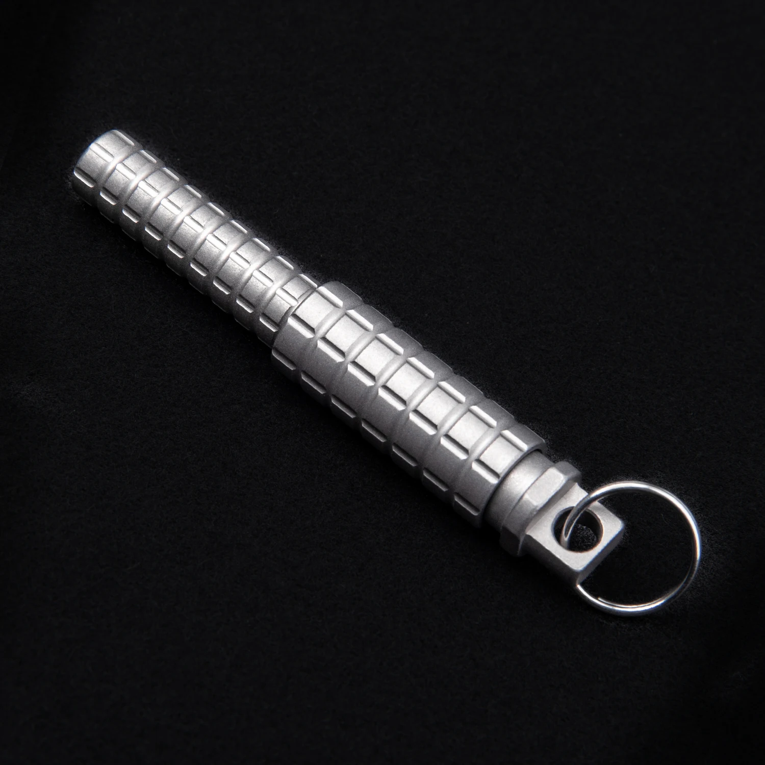 Mini Ballpoint Pen Titanium Alloy Signature Pen Outdoor Portable Stationery New EDC With Keychain