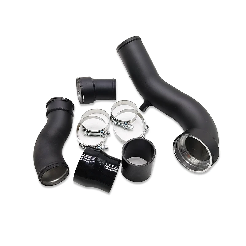 

Tu*bo Charge Pipe + Boost Pipe Cooling Kit For B*W N55 535i 640i F10 F12 F13