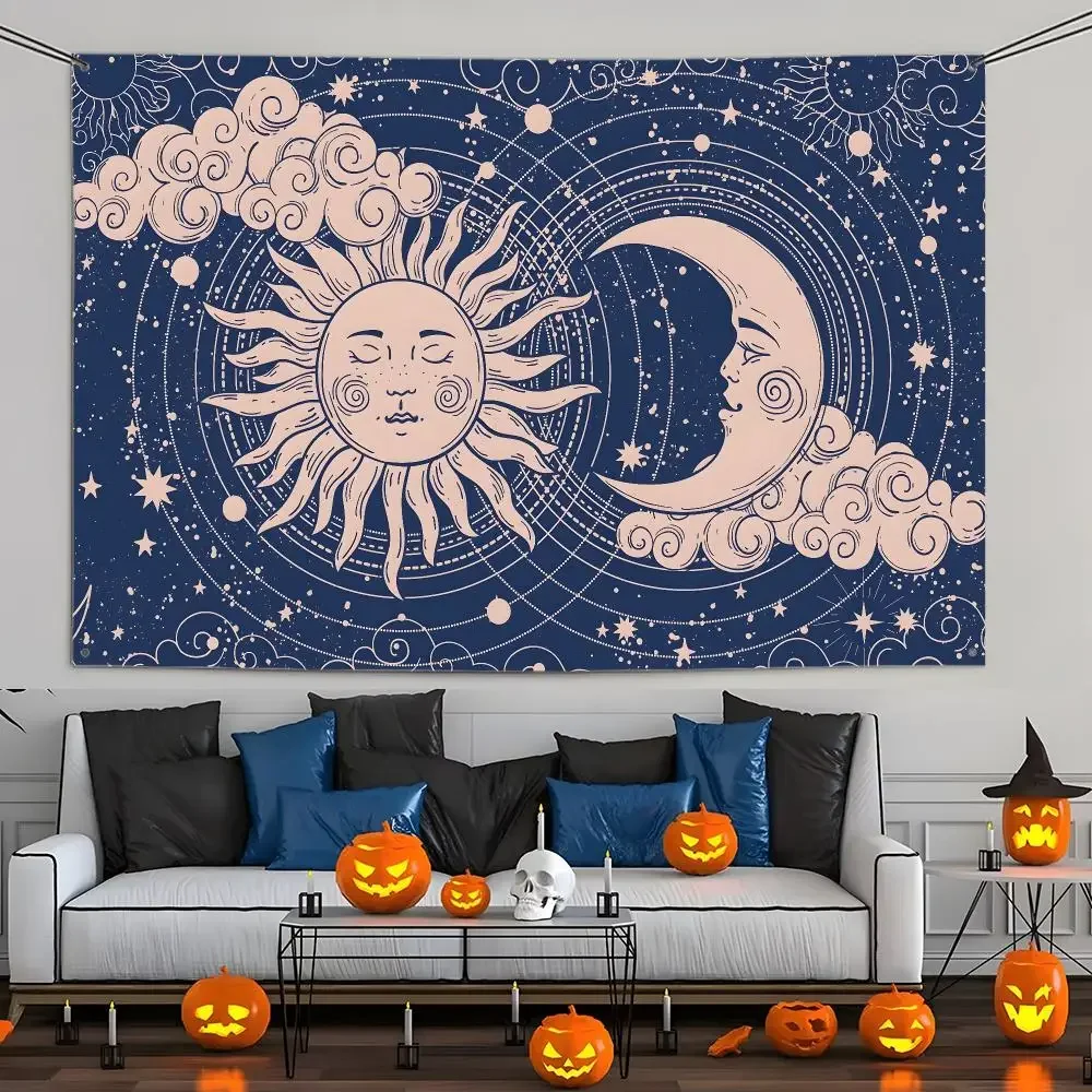 Celestial Hands Art Print Flags Wall Hanging Tapestry Outdoor Decorative flag Background Blanket