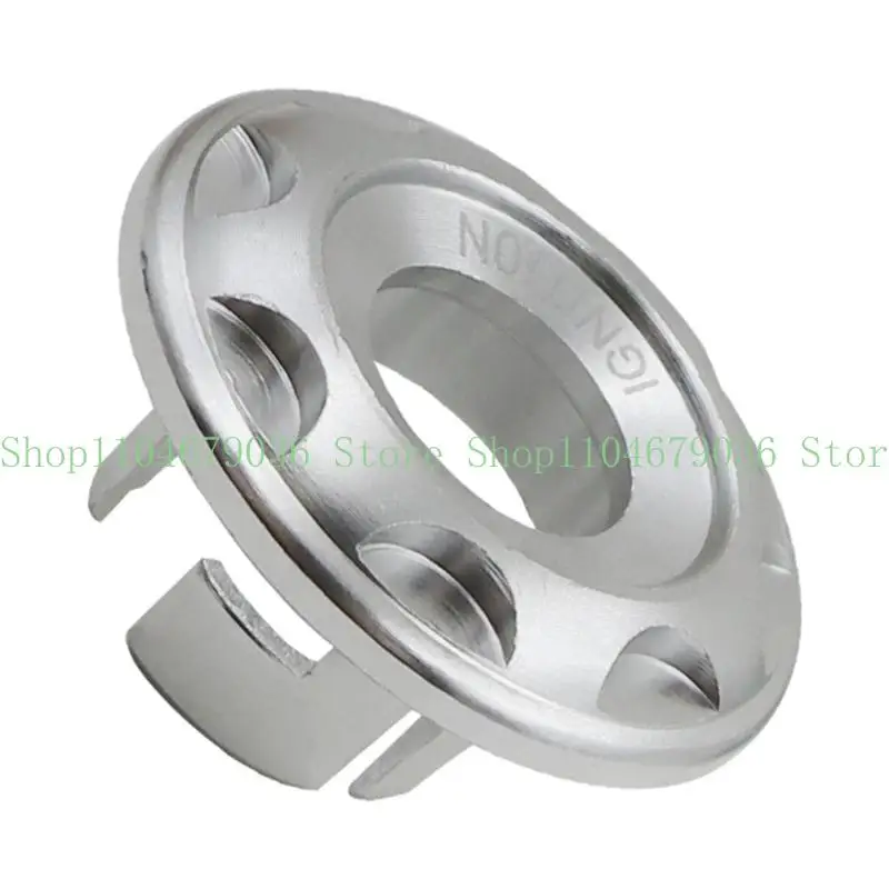652F Motorcycle Ignition Lock Cover Aluminum Security Seamless Installation