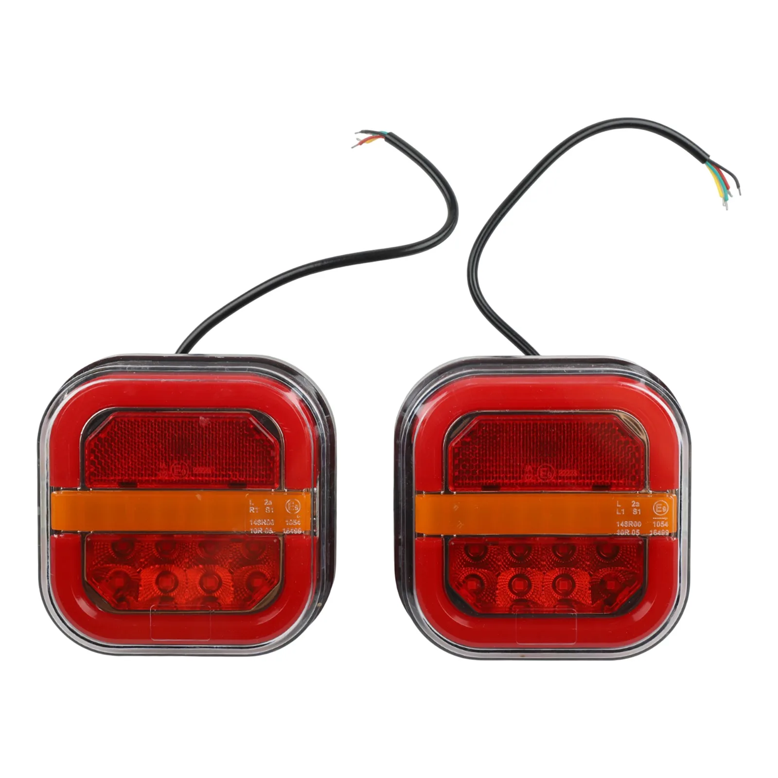 

Освещение прицепа 12 24 В Прицепы Дальние фары Срок службы 50 000 часов ПК и пластиковый материал Быстрая установка