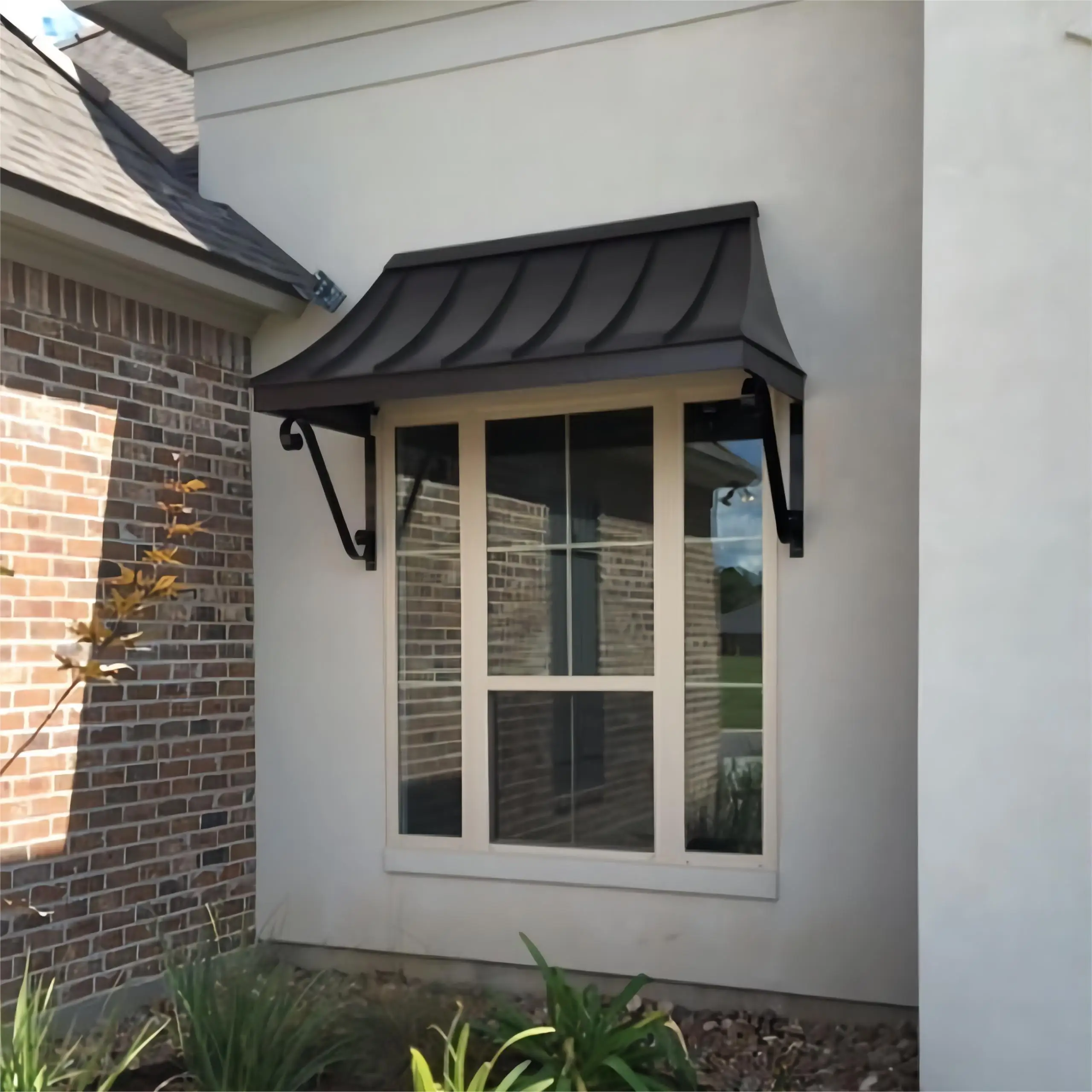 Metal canopy for outdoor sunscreen Household canopy Wrought iron canopy
