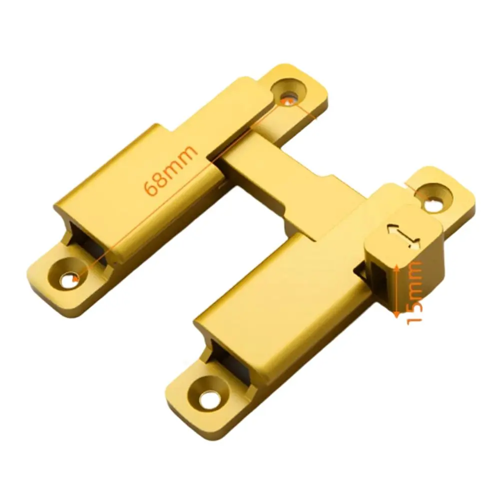 

Home Security Outdoor Safety Flip Gate Latch Zinc Alloy Latch Easy Installation Process Enhanced Security Feature