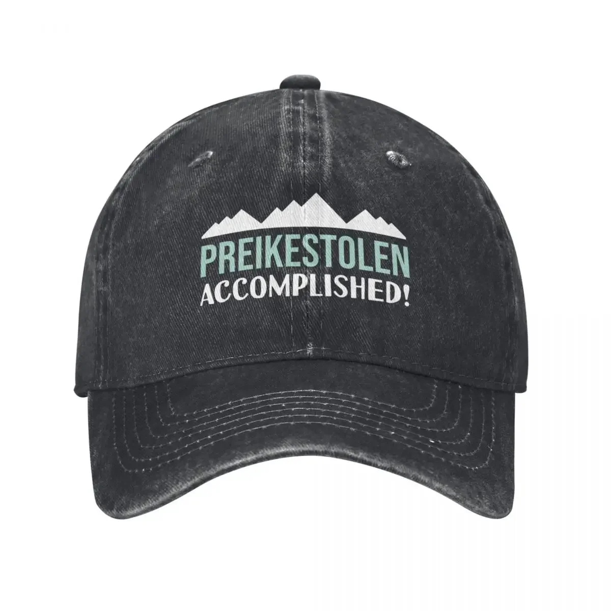 Preikestolen Accomplished Hiking In Norway The Pulpit Rock souvenir Baseball Cap |-F-| Golf Hat Boy Women's