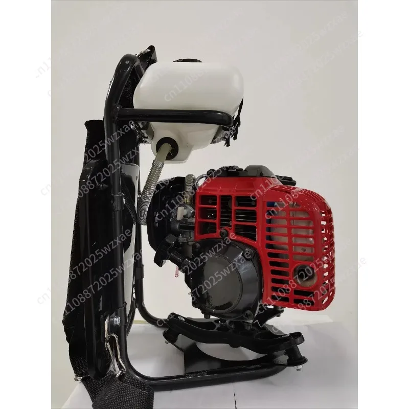 BK3410 BK4302 Two-stroke backpack lawn mower, matching engine, with back frame fuel tank