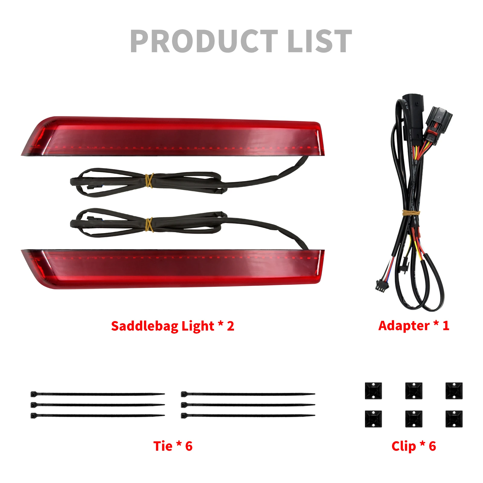 دراجة نارية LED الفرامل بدوره إشارة السرج تتدفق ضوء مقاوم للماء تمديد حقيبة مصباح ل هارلي بجولة الطريق الملك FLH 2014-2022
