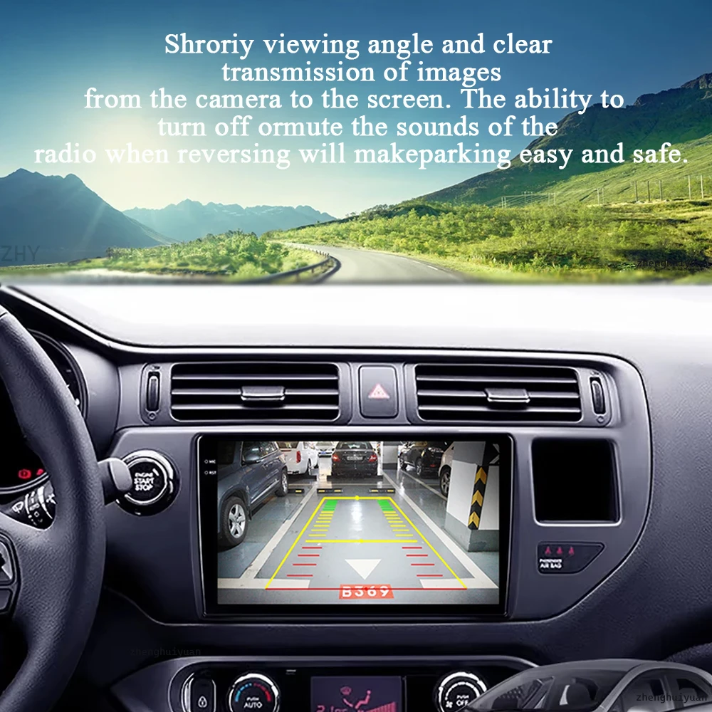Android 15 Carplay Auto For Kia RIO 4 K3 2011 2012 2013 - 2017 Car Radio Multimedia Video Player Navigation GPS  No 2Din 2 Din