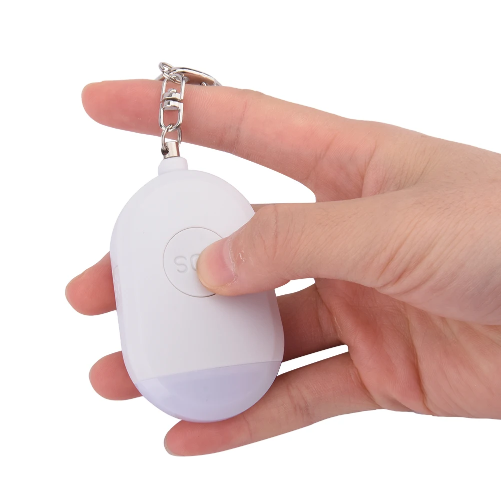 อุปกรณ์ป้องกันไซเรนแบบพกพายูเอสบีแบบชาร์จไฟได้ป้องกันหมาป่าสำหรับผู้หญิงเดินทางขนาดเล็กที่ปลอดภัย