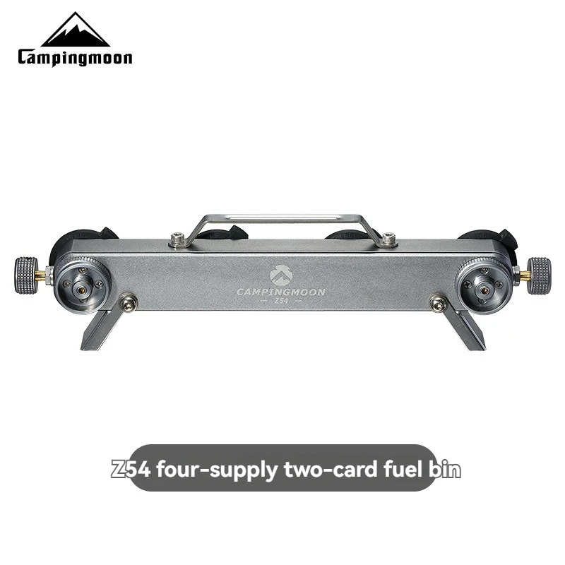 CAMPINGMOON Portable Four Supply Two Card Fuel Tank With Double Headed Nut Extension Tube Can Accommodate More Gas cylinders