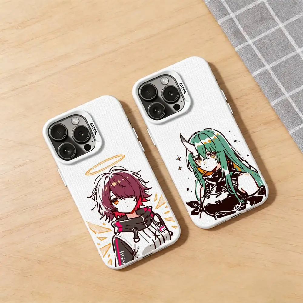 

Game Arknights Phone Case for iPhone 17 16 15 14 13 12 11 Pro Plus Max Air Mini X XS TPU Bumper