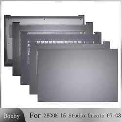 Original New For ZBOOK 15 Studio Greate G7 G8 Laptop LCD Back Cover Front Frame Palmrest Bottom Case M15647-001 M14608-001 Grey