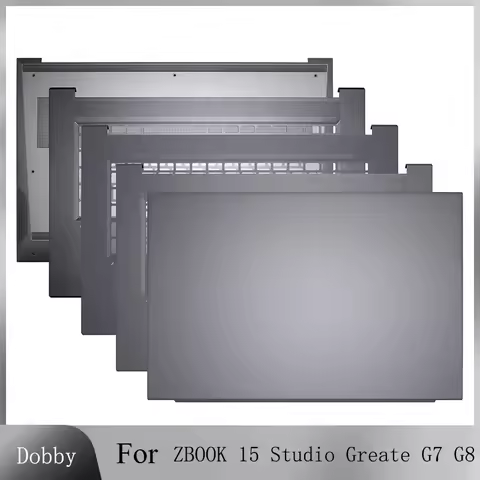 Original New For ZBOOK 15 Studio Greate G7 G8 Laptop LCD Back Cover Front Frame Palmrest Bottom Case M15647-001 M14608-001 Grey